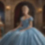 Cinderella's magical transformation moment