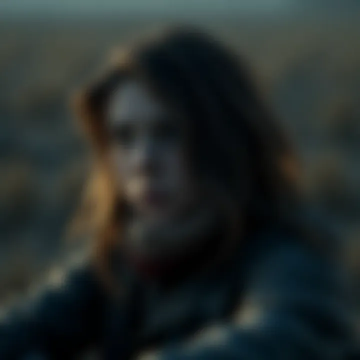 A pivotal moment showcasing character vulnerability