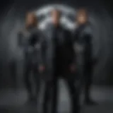 Key characters from Agents of S.H.I.E.L.D. showcasing their unique abilities.