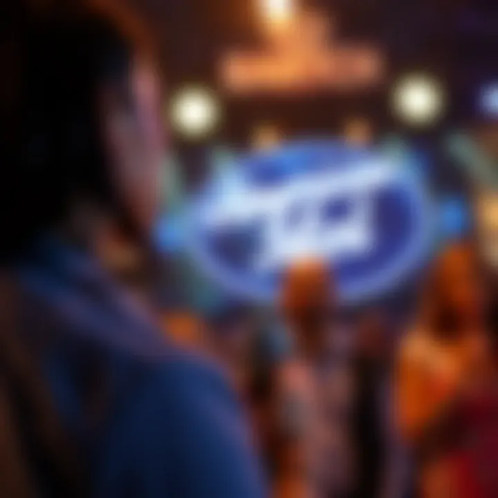 Impactful Celebrity Guest Appearance Celebrity guest performer inspiring contestants