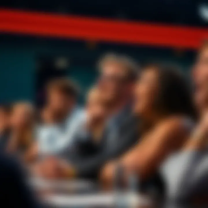 Judges' Enthusiastic Reaction to Talent Judges reacting to a stunning audition