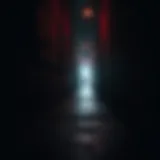 Dark alley reflecting the tension of the series