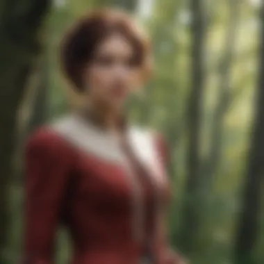 Timeless Fashion Inspirations Vintage themed costume reminiscent of the Outlander series