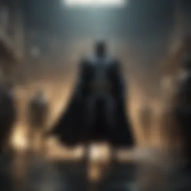 Clash of Titans Epic showdown between Batman and a cunning adversary