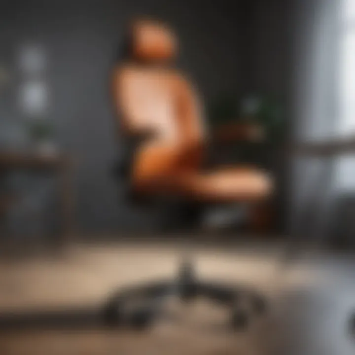 Modern ergonomic office chair