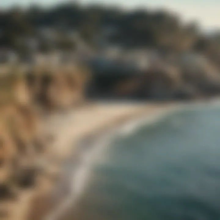 A scenic view of Monterey Bay, emphasizing the show's setting