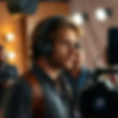 Behind-the-Scenes Production Efforts Behind-the-scenes look at the production set, showcasing the effort in bringing the series to life.