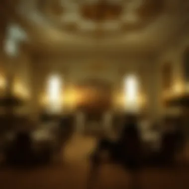 Elegance of Regency Society A lavish ballroom scene showcasing the elegance and grandeur of Regency-era society.