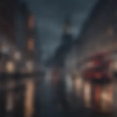 Modern London in CBS's Adaptation The iconic London backdrop adapted for contemporary storytelling
