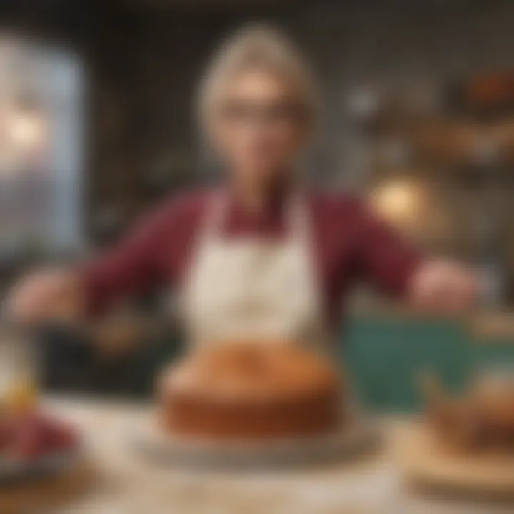 Celebrity Bake Off baking challenges