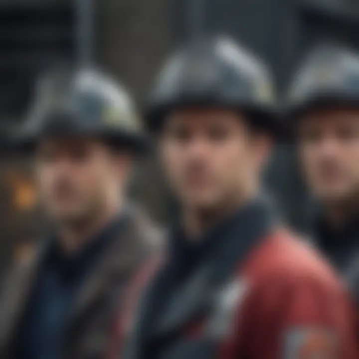 Key characters from Chicago Fire