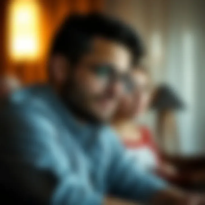 A captivating moment from a Christian film trailer