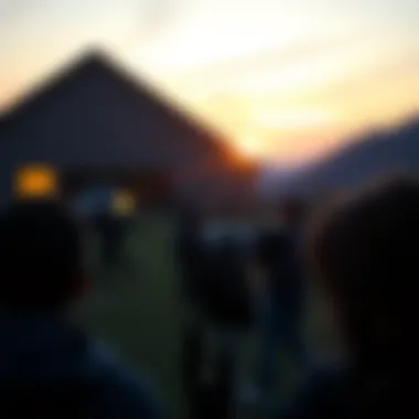 Visual representation of faith and storytelling in cinema