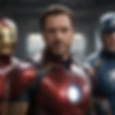 Iconic Avengers Characters Key characters from the Marvel Avengers series