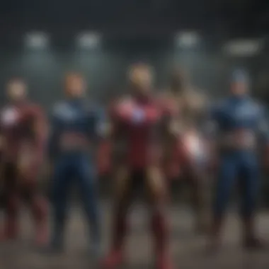 Evolution of the Avengers The evolution of the Avengers throughout the films