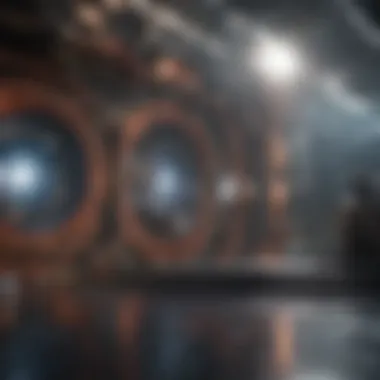 Immersive cinematic universe backdrop Cinematic universe backdrop
