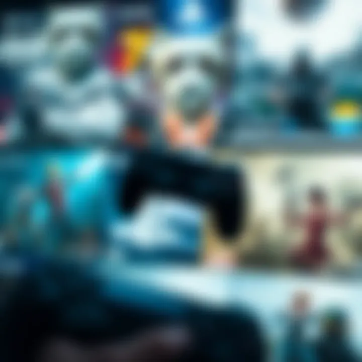 Popular Free Games A collage of popular free games available on PlayStation Store Plus