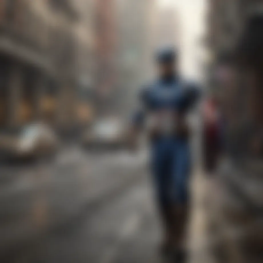 Exploration of Captain America's journey in the film