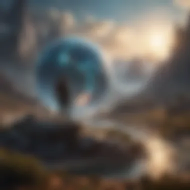 Ethereal Worlds: Concept Art of Cosmic Realms Cosmic Realm Concept Art