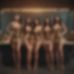 Kardashians dynamic group scene