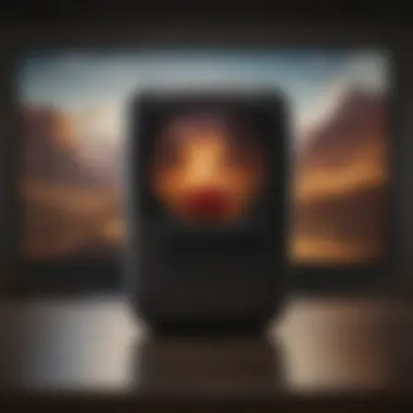 Unique Storytelling on Apple TV An intriguing visual representation of the unique storytelling in Apple TV shows.