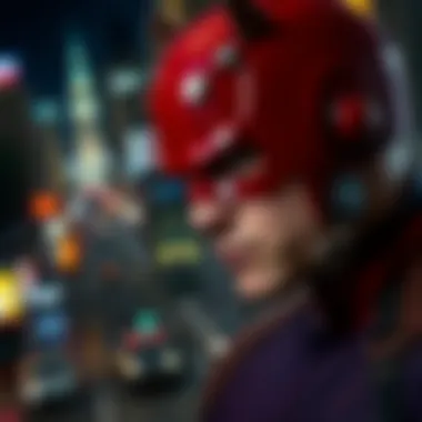 A collage reflecting the cultural impact of Daredevil