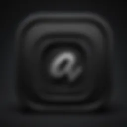 Dark and Mysterious Streaming Service Logo