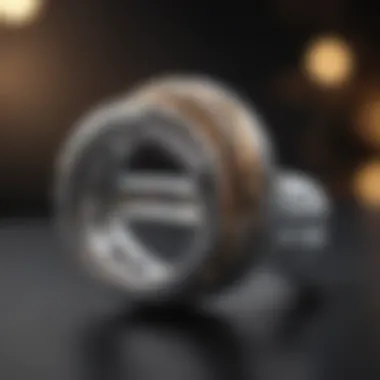 Elegance in Detail Detailed close-up of the Pandora Infinite Ring