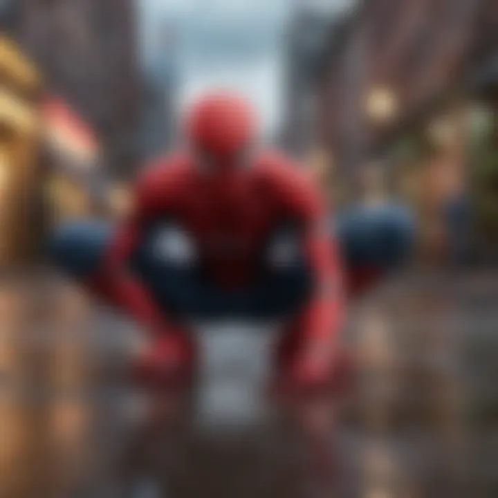 Disney+ logo alongside Spider-Man imagery