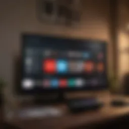 Dynamic Interface of Now TV and Roku