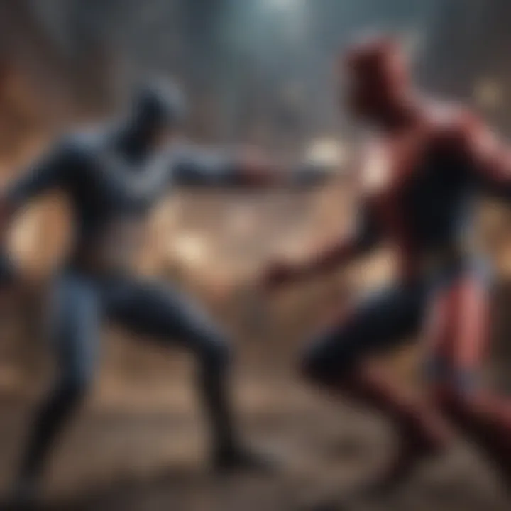 Dynamic Superhero Showdown