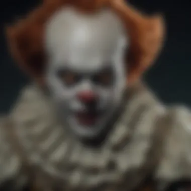 Eerie Clown Pennywise from It Chapter Two