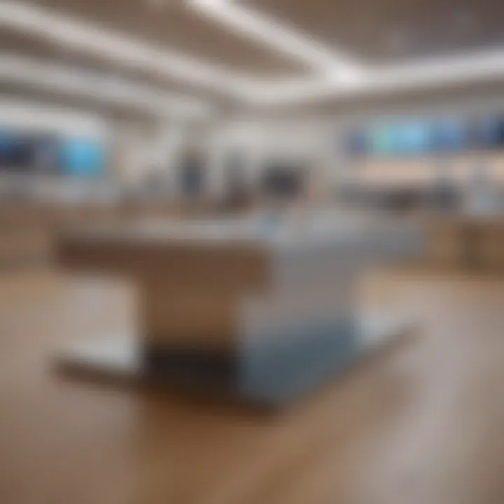 Elegant Apple Store Display