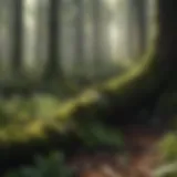 Enchanting Forest Scene from Once Upon a Time