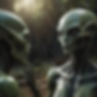 Enigmatic Alien Encounter