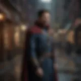 Enigmatic Benedict Cumberbatch in Dr. Strange's Mystical Cloak