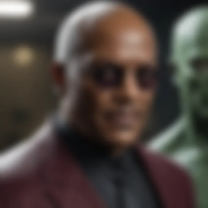 Dr. Morpheus Confronting Marvel Villains