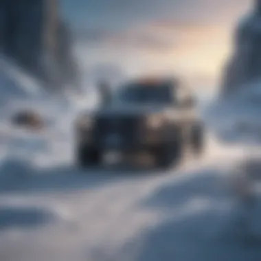 Frozen Odyssey: A Spectacular Adventure Awaits Epic Journey Across Frozen Lands Illustration
