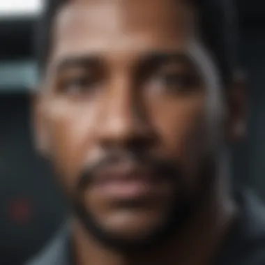 Denzel Washington portraying a complex character