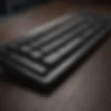 Ergonomic Cordless Keyboard Design