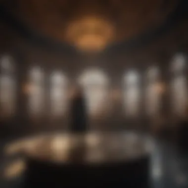 Ethereal Benedict Cumberbatch in Dr. Strange's Sanctum Sanctorum