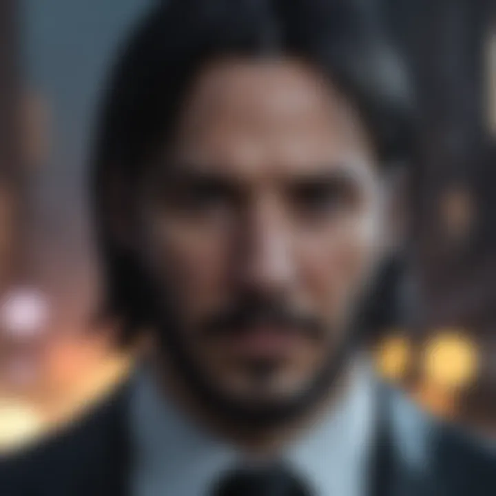 John Wick film series poster