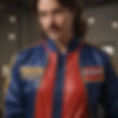 Exclusive Ted Lasso Jacket Design Close-Up