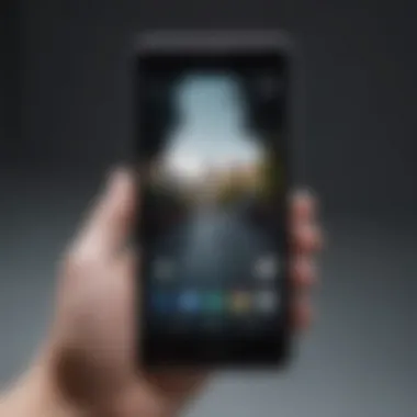 The Allure of Compact Design Compact Android smartphone showcasing design and portability