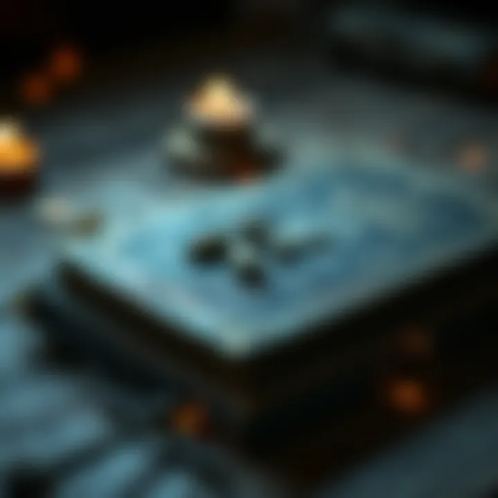 Secrets of the Ancients A close-up of an ancient book symbolizing knowledge and secrets