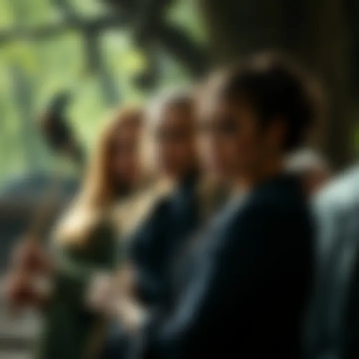 Thematic Resonance in Fantasy An artistic representation of the show's main themes and motifs