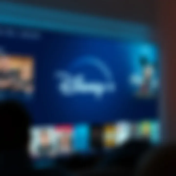 Disney Plus User Interface Experience User experience on Disney Plus interface