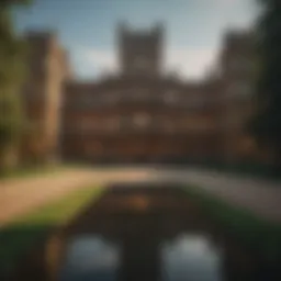 A captivating scene from the second Downton Abbey movie showcasing a grand setting.