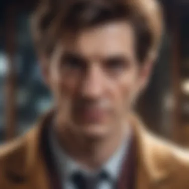 The Doctor's Mesmerizing Regeneration Captivating regeneration of the Doctor
