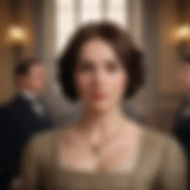 Screenshot of a streaming platform showcasing Downton Abbey